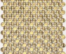 Мозаика Caramelle Mosaic Alchimia Tondi d'oro R21.5 (круглый чип)
