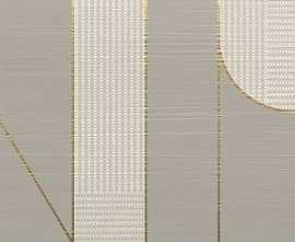 Декор настенный Italon Element Silk Титанио Вставка Бисквит