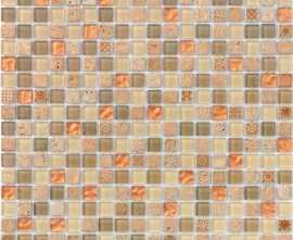 Мозаика Caramelle Mosaic Naturelle Cozumel 15x15x4 (ПУ)