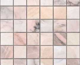 Мозаика Caramelle Mosaic Pietrine Rosa Salmone POL 48x48x7