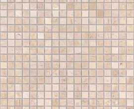 Мозаика Caramelle Mosaic Pietrine Crema Marfil POL 15x15x4