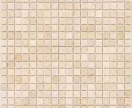 Мозаика Caramelle Mosaic Pietrine Botticino POL 15x15x4