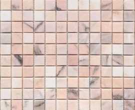 Мозаика Caramelle Mosaic Pietrine Rosa Salmone POL 23x23x7