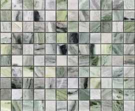 Мозаика Caramelle Mosaic Pietrine Onice Verde oliva POL 23x23x7