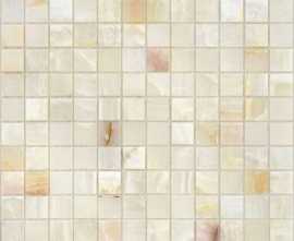 Мозаика Caramelle Mosaic Pietrine Onice Jade Bianco POL 23x23x7