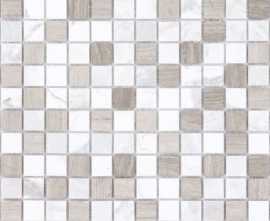 Мозаика Caramelle Mosaic Pietrine Pietra Mix 2 MAT 23x23x4