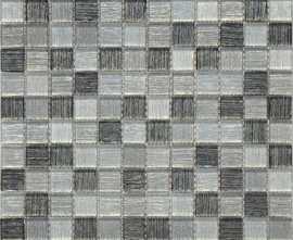 Мозаика Caramelle Mosaic Silk Way Black Tissue 23x23x4 (ПУ)